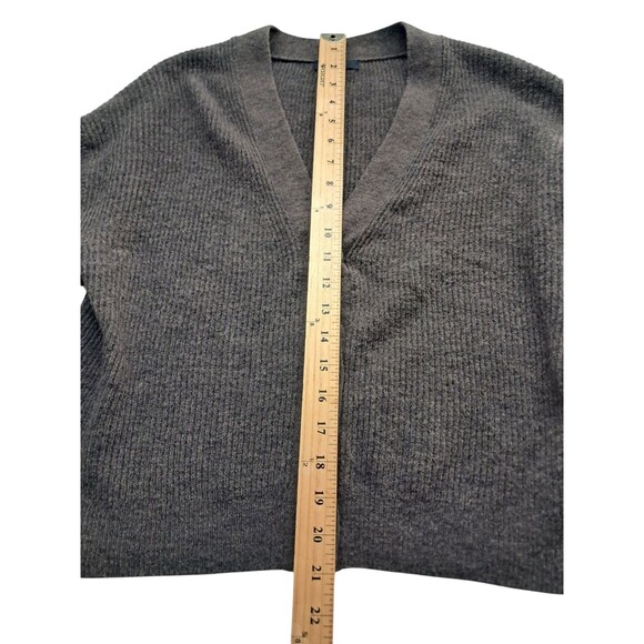 Quince Dark Brown Women's Cardigan Sweater - Picture 8 of 8